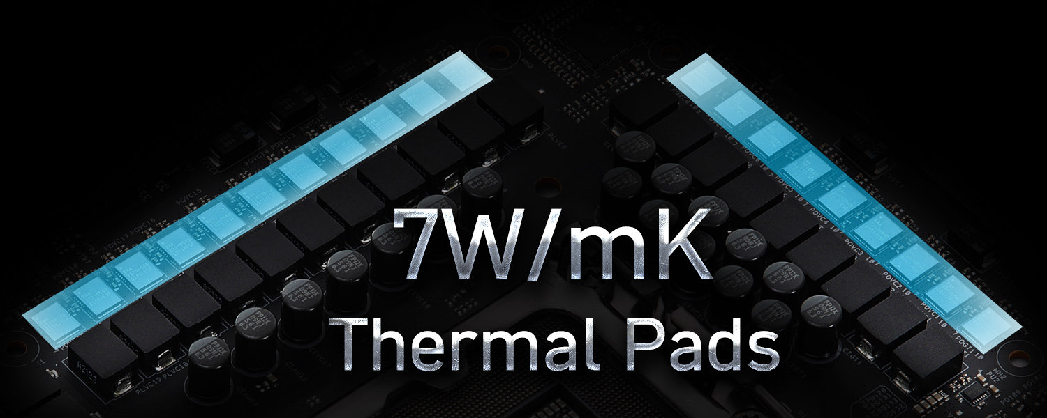 7W/mK MOSFET Thermal Pads